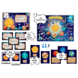 Образователна игра Приключения в Слънчевата система